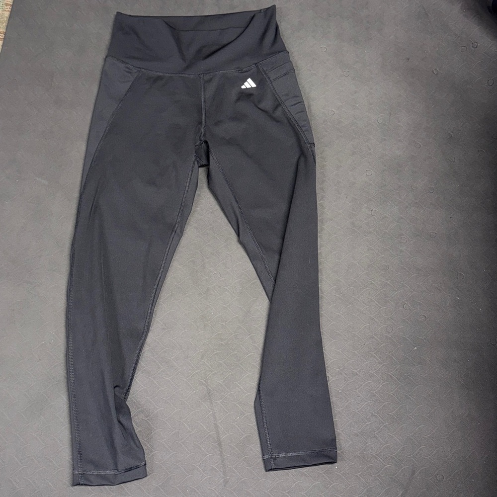 Adidas Black Performance Leggings Womens size M